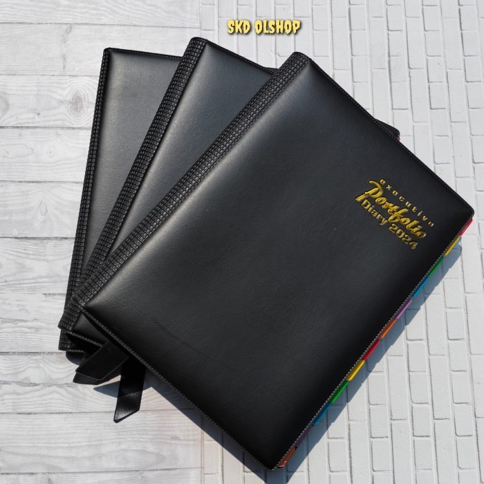 

Agenda Executive Portfolio Diary 2024//buku agenda portfolio diary