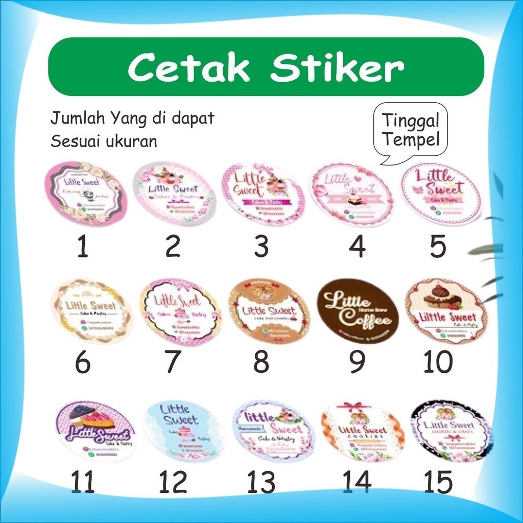 

Cetak STIKER LABEL FREE DESAIN CUSTOME TEMPLATE Label+Jaya