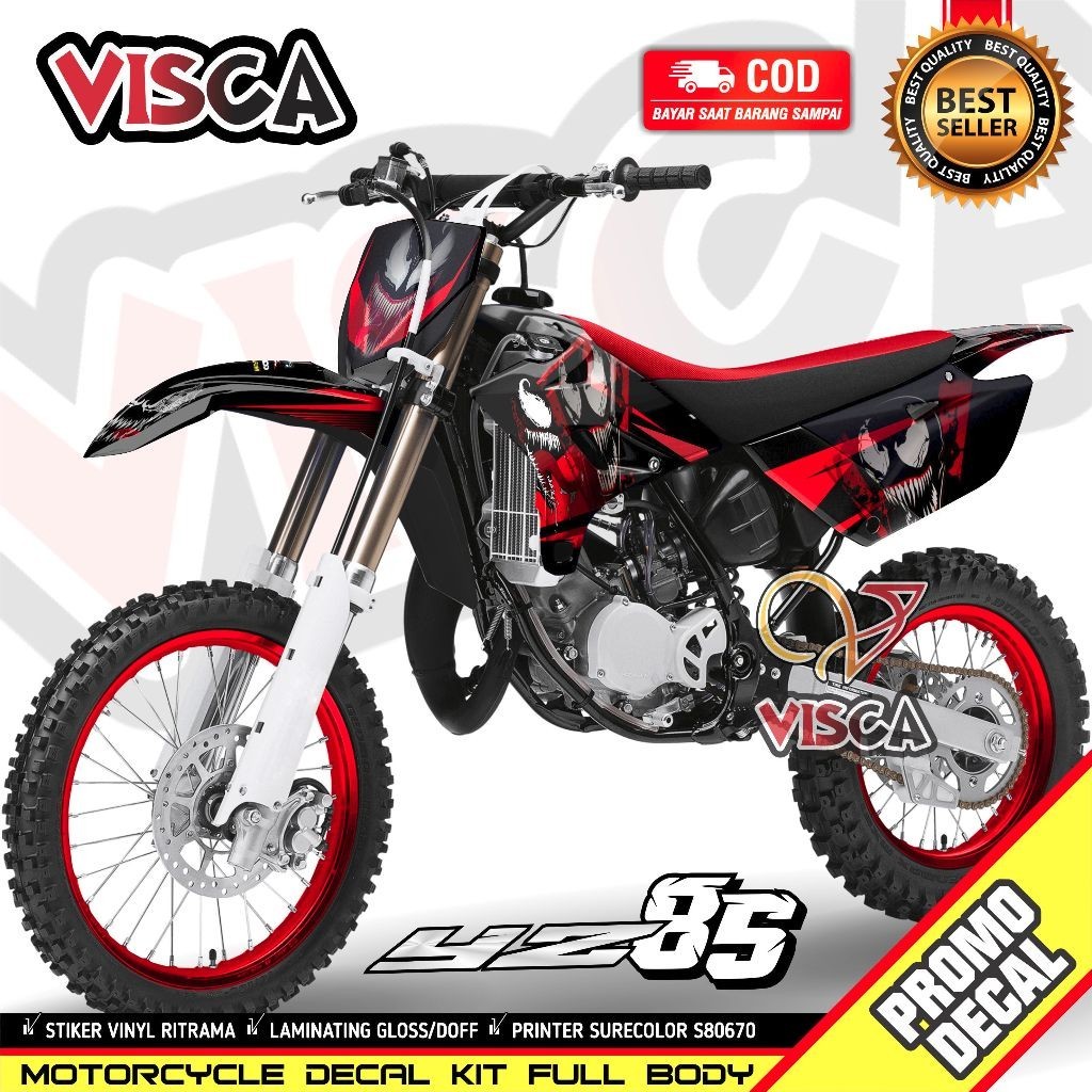 Decal Yz 85 2019 Variasi Full Body Dekal Yz 85 New 2019 Variasi Full Body Stiker Yz 85 New Variasi F