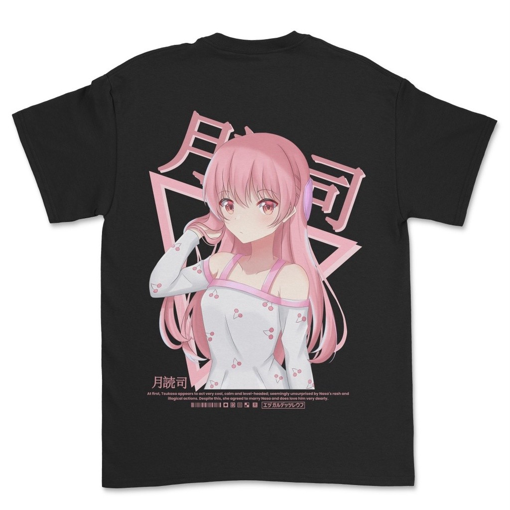 Kaos Anime Tonikaku Kawaii Yuzaki Tsukasa