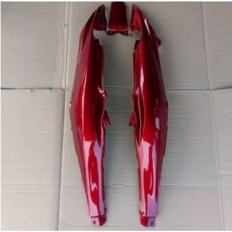 Cover body jupiter z new burhan body jupiter z new hitam merah biru putih POLOS