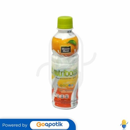 

Nutriboost Minuman Mengandung Susu Rasa Orange 300 Ml Tetrapak