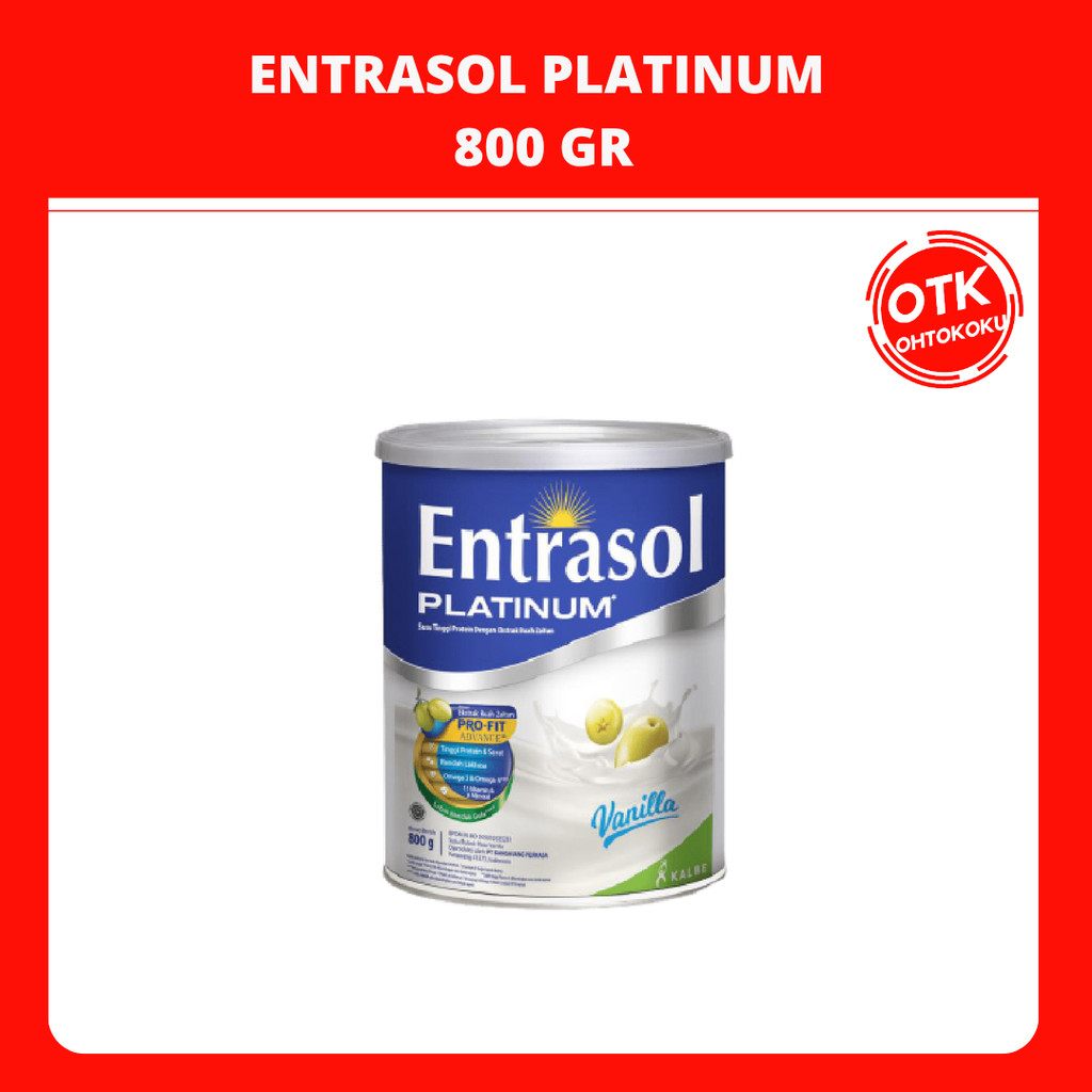 

Entrasol Platinum Susu Bubuk Nutrisi Dewasa 800gr