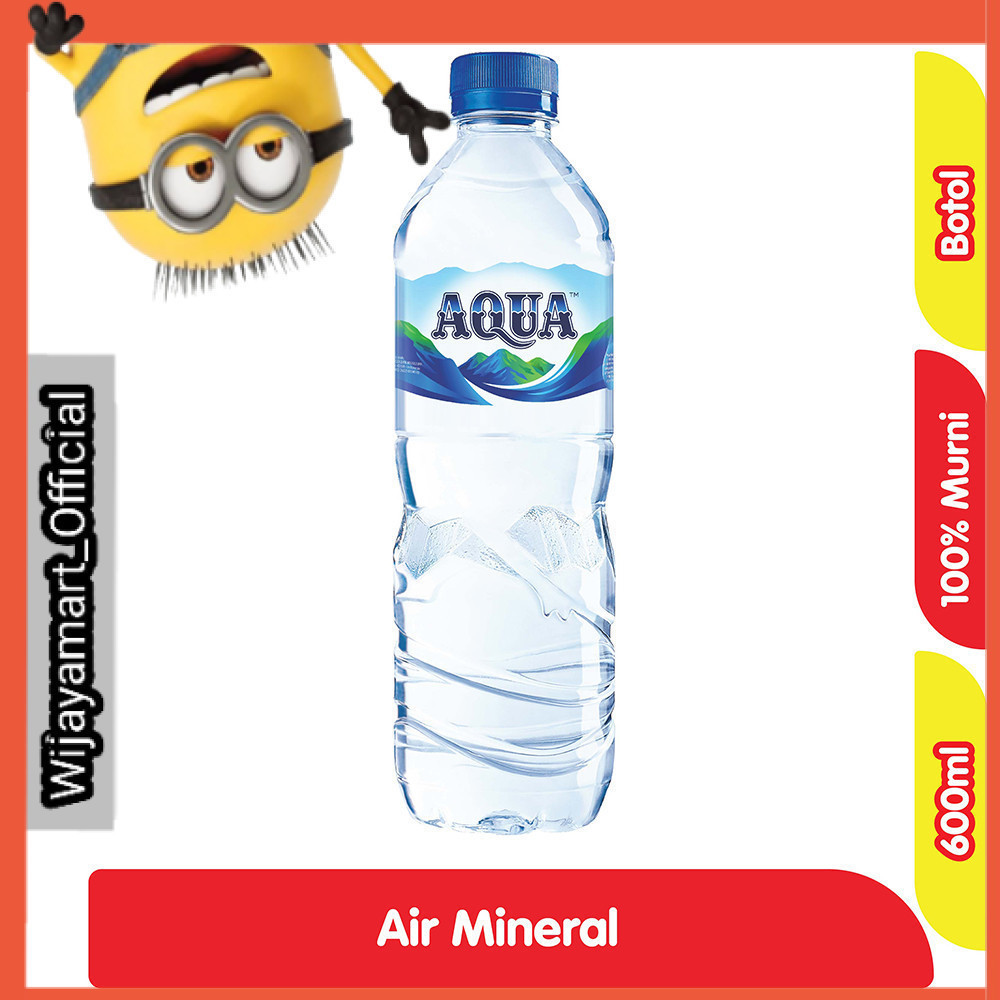 

Aqua Air Mineral Botol 600 ml