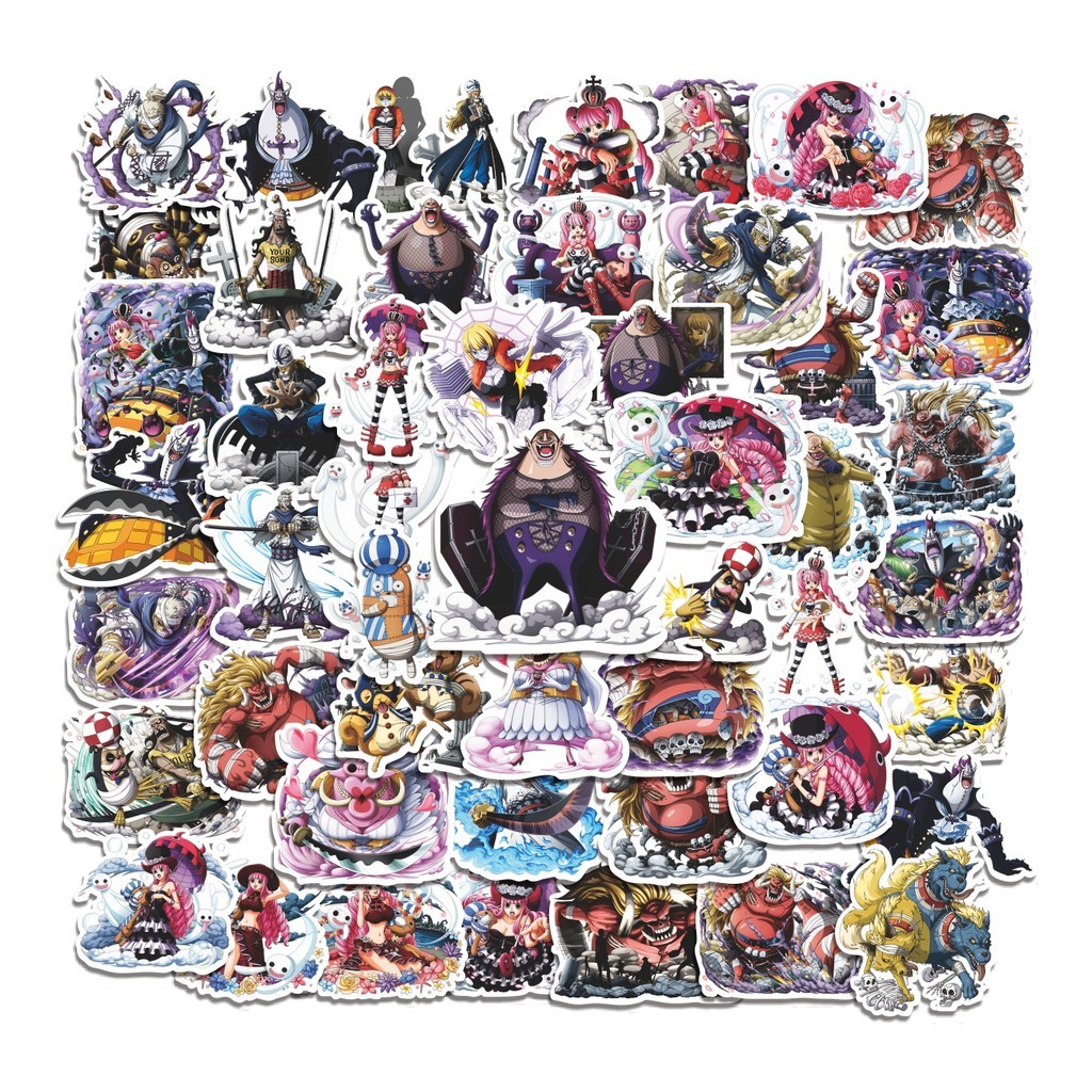 

COD 50 Pcs Stiker Thriller Bark Saga Lucu Anti Air Untuk Dekorasi Notebook Sepeda Skateboard Handphone