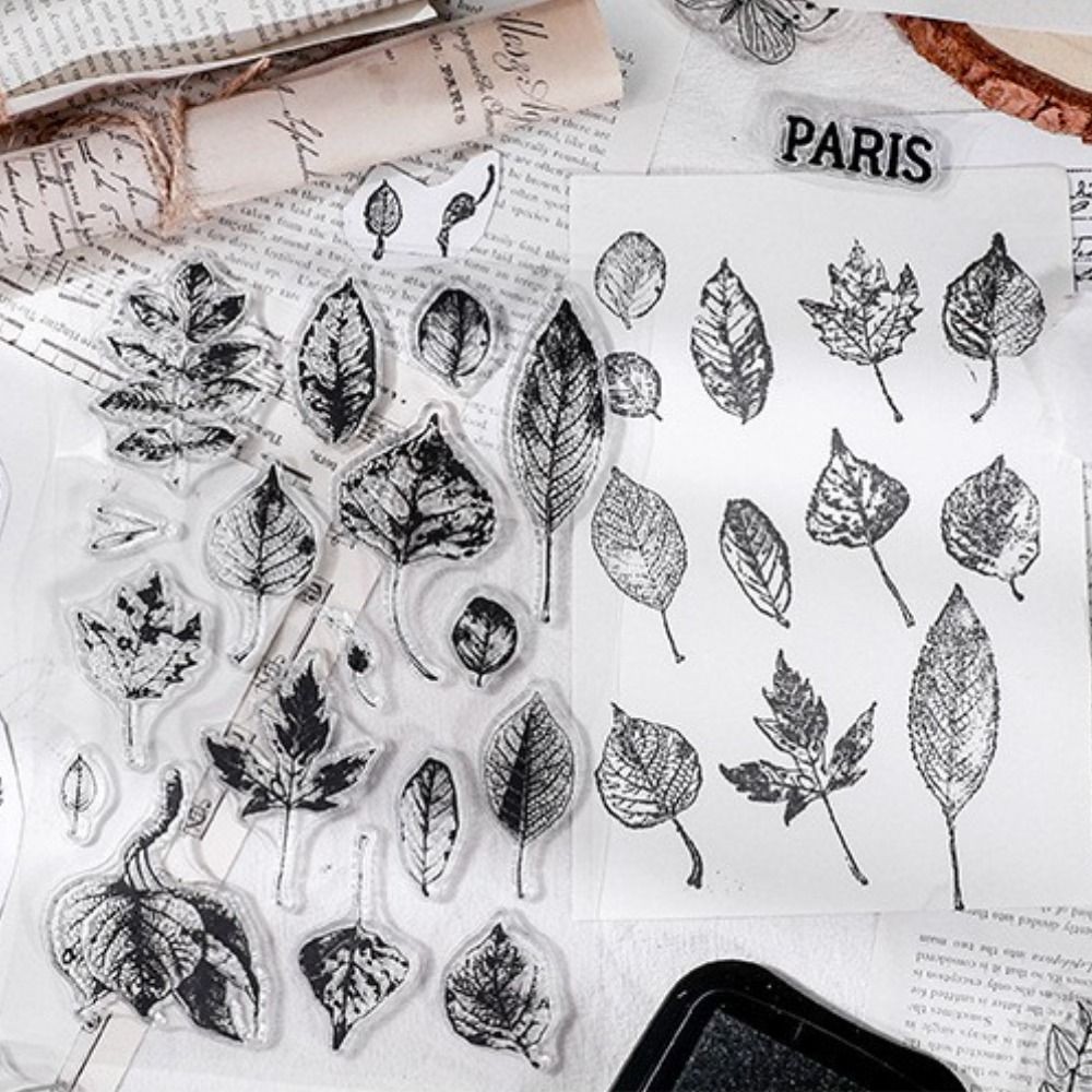 

Stationery Supplies Scrapbooking Embossed Seals Stamp Transparent Silicone Stamp DIY Journal Albums Scrapbook Decoration