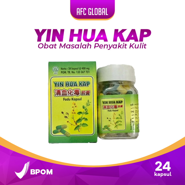 OBAT HERBAL CINA UNTUK PENYAKIT KULIT EKSIM DAN LAINNYA OBAT CINA YIN HUA KAP HERBAL ORIGINAL