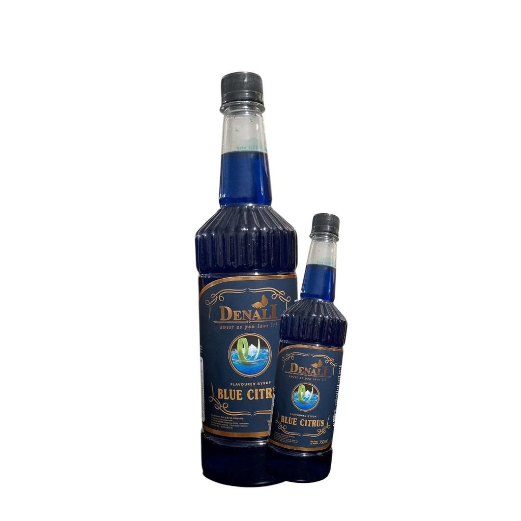 

Sirup denali Blue Citrus 750ml botol plastik