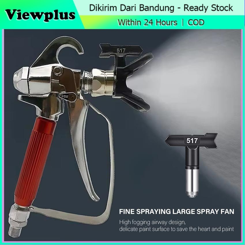 Airless Spray Gun Listrik Paint Semprot Cat Tembok Automotive Painting Spray Gun Alat Semprot Cat Te