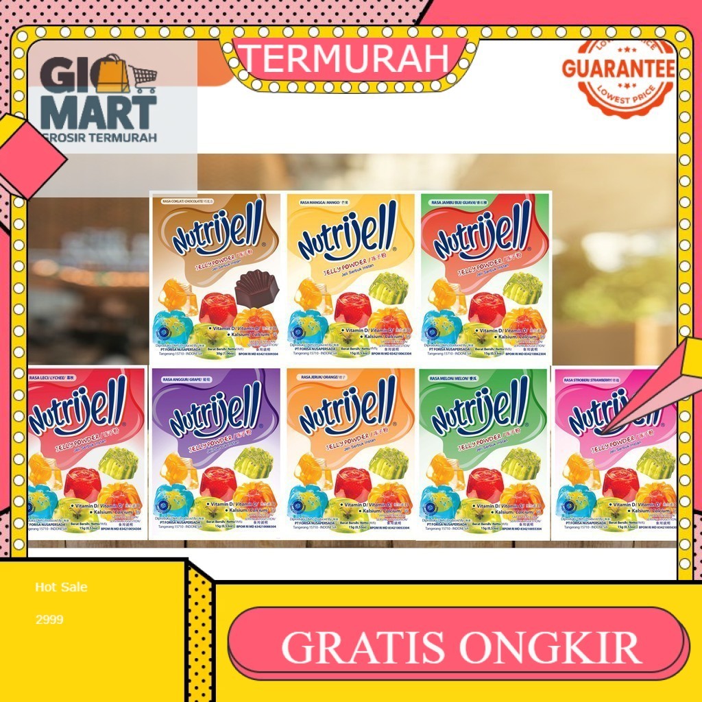 

NUTRIJELL EKONOMIS ANEKA BUAH & CINCAU (GROSIR) BOX isi 12