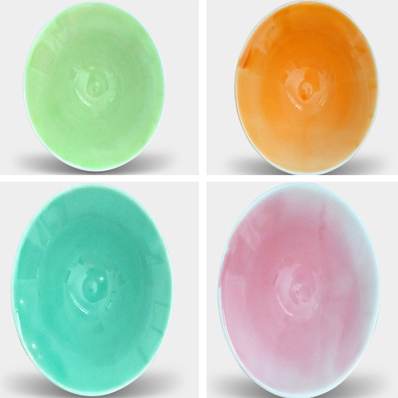 

500g Ceramic Monochrome Glaze Powder Medium Temperature Glaze Pottery Mud Children DIY Hand-painted Coloring Supplies