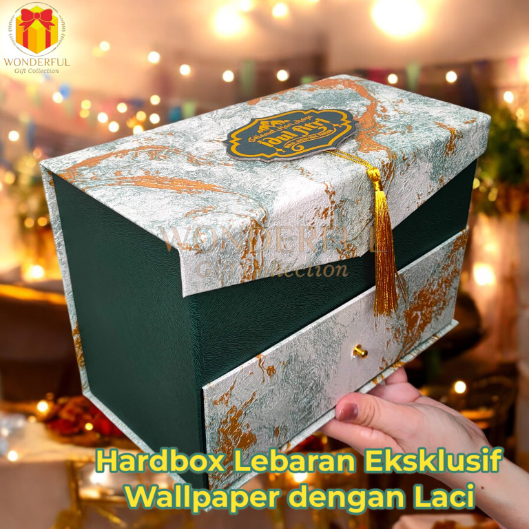 

Hardbox Lebaran/Ramadhan/Idul Fitri Laci 2 Tingkat Wallpaper Tutup Magnet 24 x 13 x 17 cm - RMD-LC-MAG-2T
