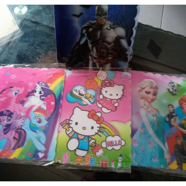 

Binder Note Karakter Unik Hologram/ Memo Note