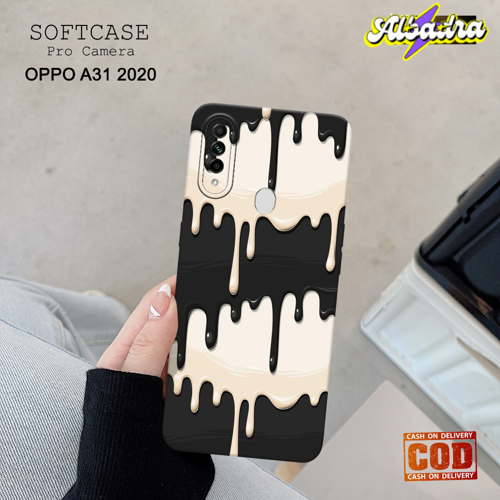Case Hp OPPO A31 2020 Terbaru - Fashion Case KRIM - Casing Hp OPPO A31 2020 - Softcase Pro Camera Hp