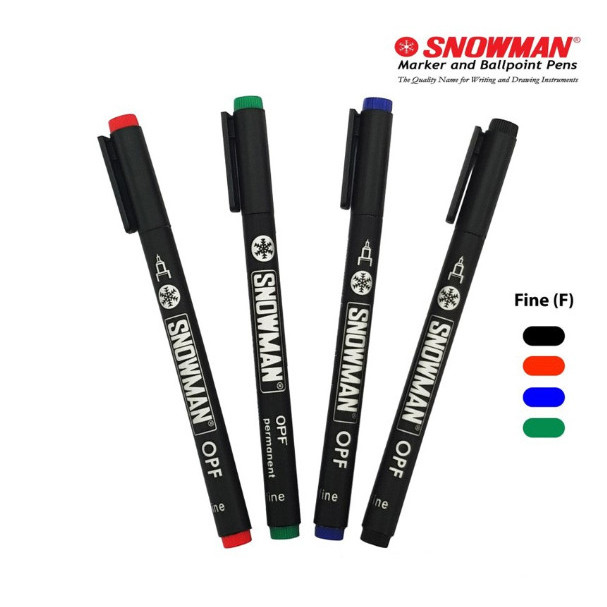 

Spidol Pen Permanen Snowman OHP M/F