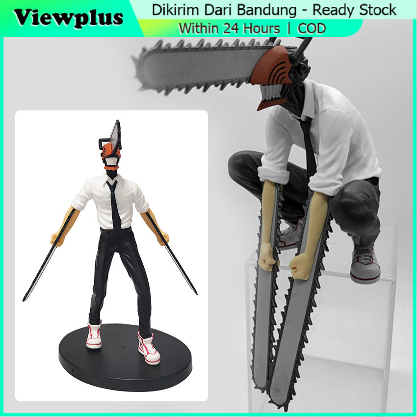 Chainsaw Man Power Denji Action Figure Chainsaw Man Denji Power Pochita Mainan Patung Pajangan Kolek