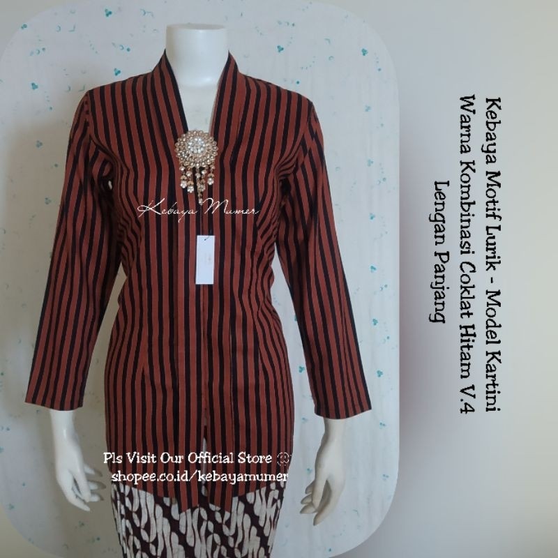 LURIK Kebaya Lurik. Kebaya Kartini. Kebaya Jadi. Kebaya Lurik Jadi. Kebaya Lurik. Baju Adat Jawa. Lu