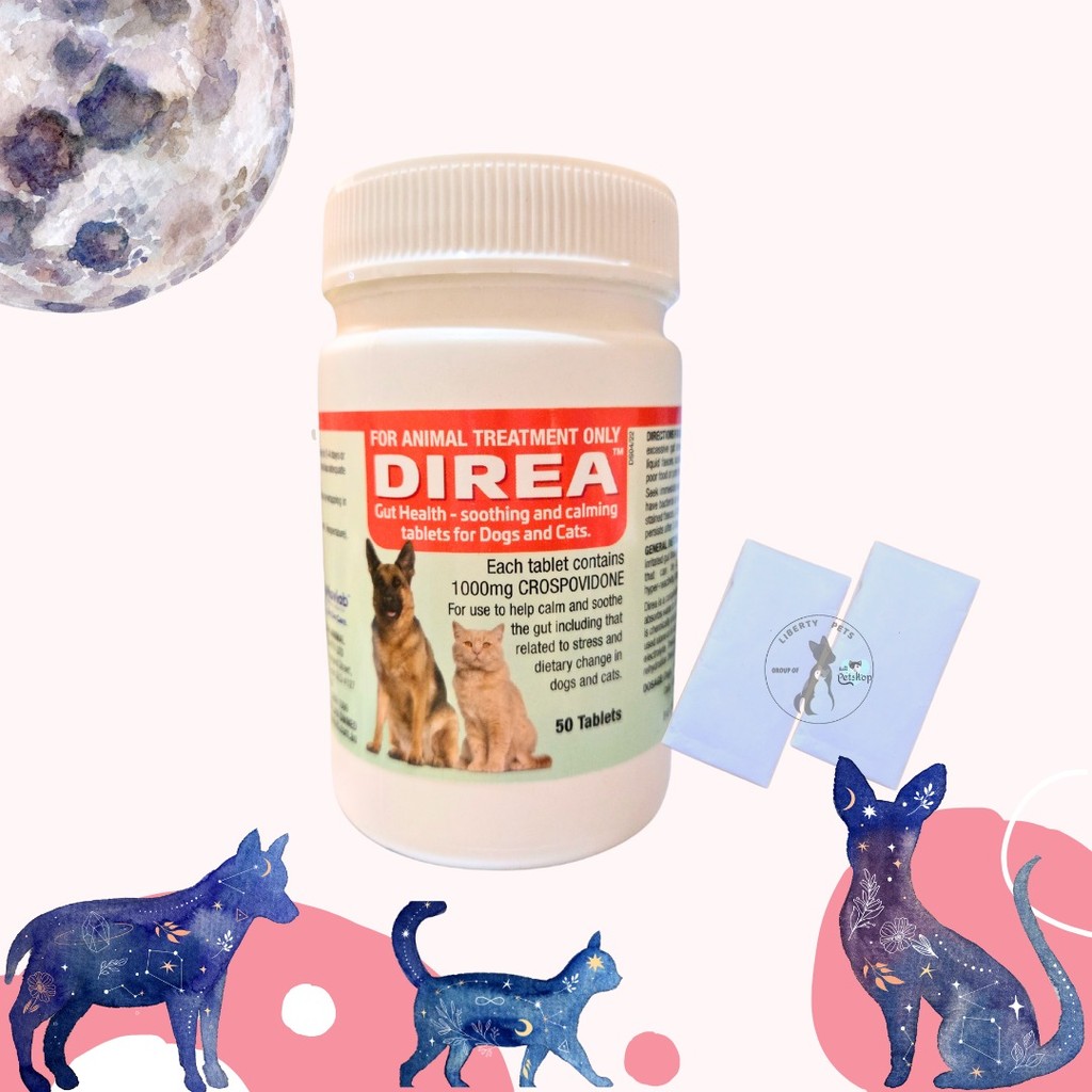Direa Obat Anti Diare Kucing Anjing (1/4 tablet)