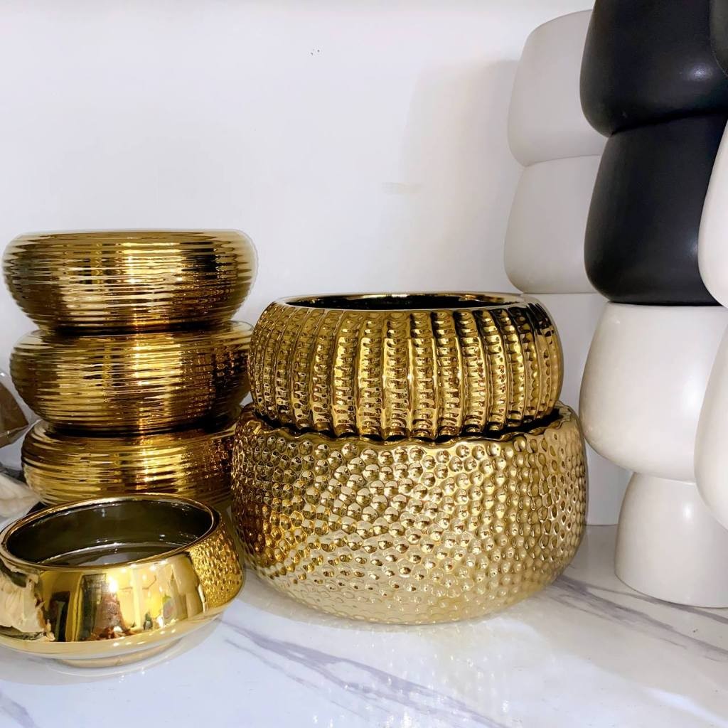 Pot Bunga Bahan Keramik Vas Bunga Artificial Gucci Bunga