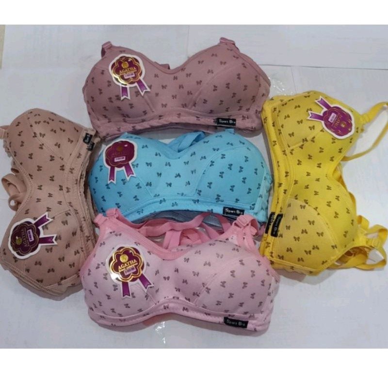 SETENGAH LUSIN (6 PCS) Bh Sport remaja/ BH PELAJAR/ 1506 1507 1508