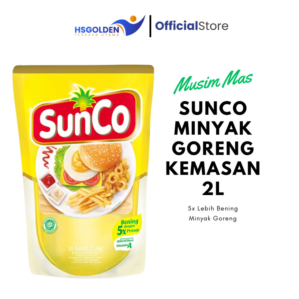 

SunCo Minyak Goreng kemasan Pouch 2 L