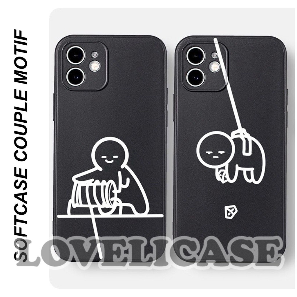 case couple type Hp Oppo all type / Silikon premium /Softcase macaron / NC-14