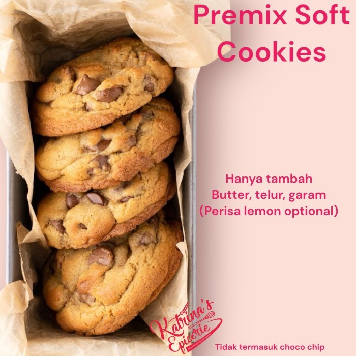 

Premix Vanilla Soft Cookies 500 Gram Tepung Instant Kue Kering Vanila 1202