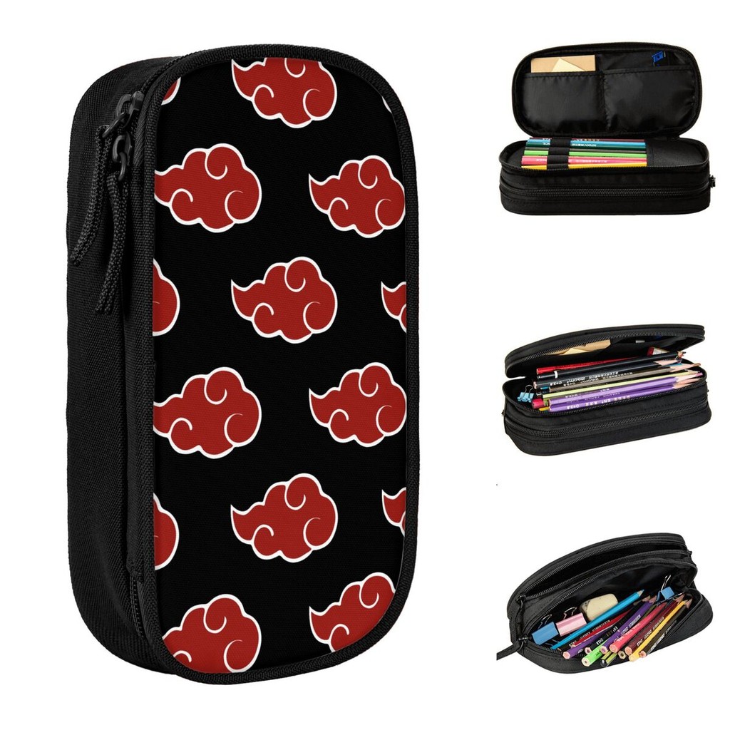 

Akatsuki Japan Anime Pencil Cases Pen Bag Girls Boys Big Capacity School Supplies Gift Pencil Box