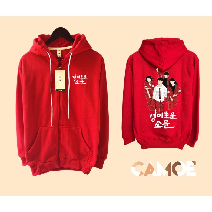 Jaket Hoodie Zipper The uncanny Counter