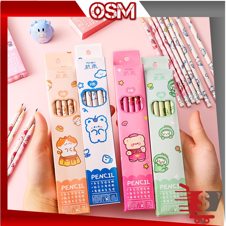 

OSM - S5670 Pensil Set Isi Banyak / Pensil Set Alat Tulis Sekolah Anak Lucu / Pensil Set Pack Cute / Pensil Anak Karakter Lucu