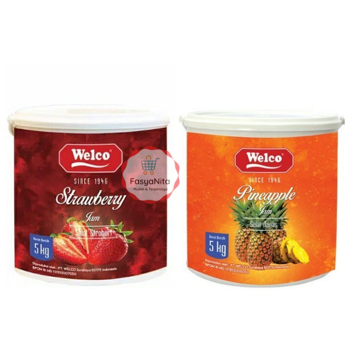 

selai asli welco strawberry repack [250gr] - nanas - nanas - FasyAnita Mart Denpasar