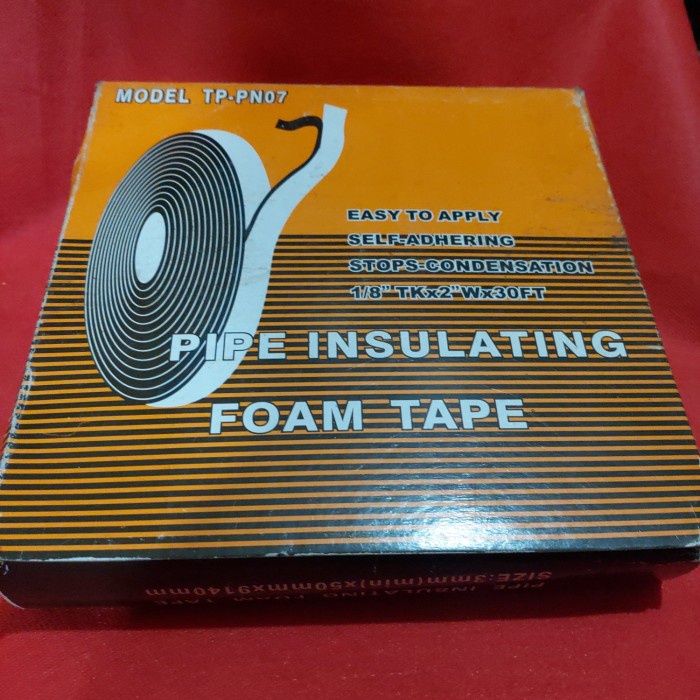 

PIPA INSULATING FOAM TAPE LEM DODOL PIPA TAPE
