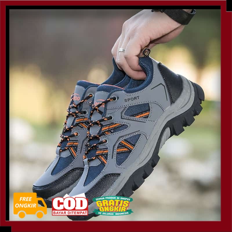 SEPATU KEREN MODEL BARU BEST SELLER /Sepatu Pria Hiking Kekinian Ledoo / Sepatu Gunung Snta Pria Wan