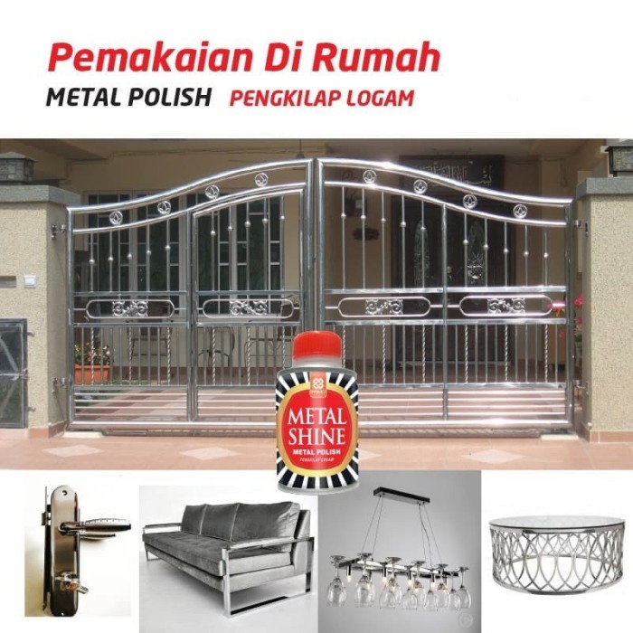 COD Primo Primo Metal Shine Pengkilap Logam Metal Polish 100 mL Primo Metal Shine Polish