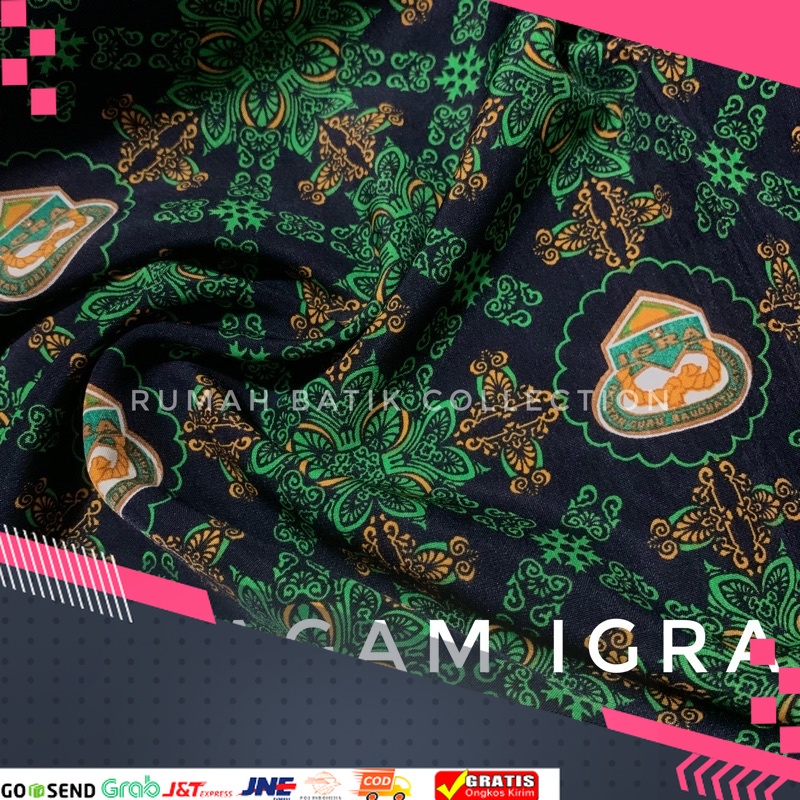 TREND BATIK MASA KINI DESAIN BARU HARGA MURAH /Kain Seragam Guru RA // BATIK IGRA