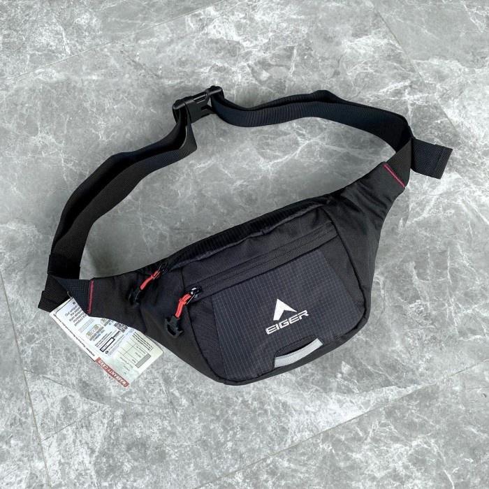 Tas Selempang Waistbag Eiger Gradient Waist Bag Eiger Original Ori - Tas 1 Pcs