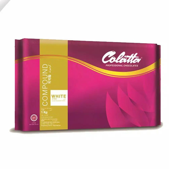 

Promo [ Best Seller ] colatta white chocolate compound 1kg