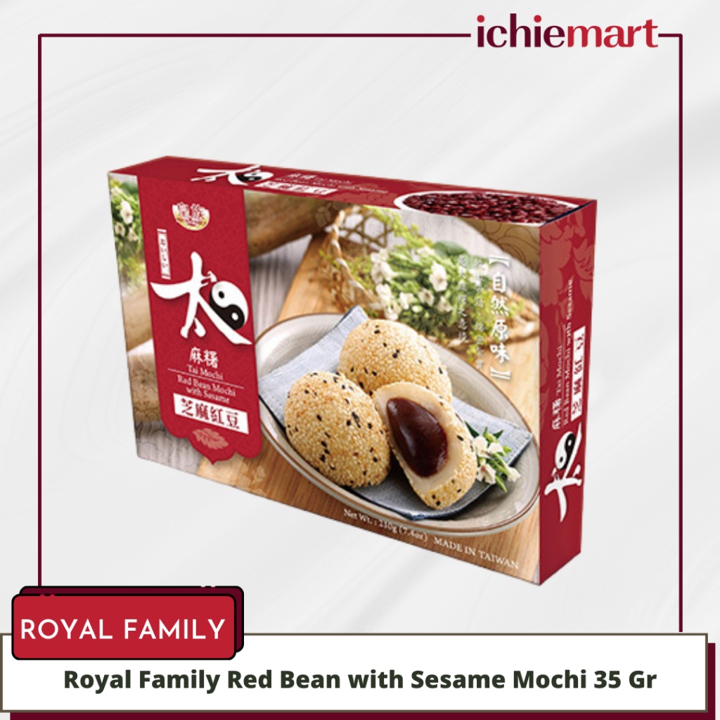 

Royal Family Red Bean with Sesame Mochi 35 Gr