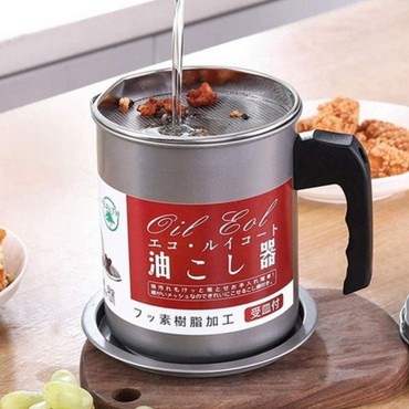 GHW - WGSM2023 Mug Saringan Minyak 1.4L / Tempat Minyak Goreng / Oil Pot Import