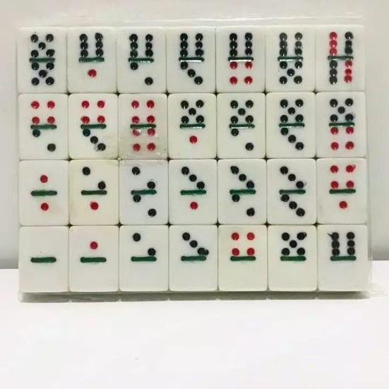 Domino Batu / Gaplek / Batu Gaple / Dam Tipis