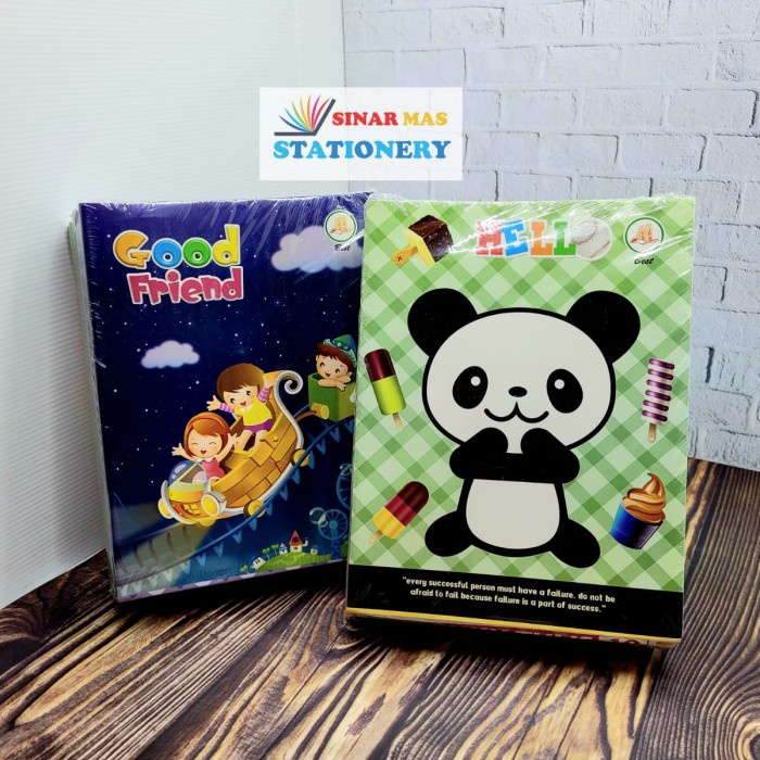 

Buku Tulis AA 60 lembar uk Kwarto|Buku Tulis AA 60 lbr kecil Pak