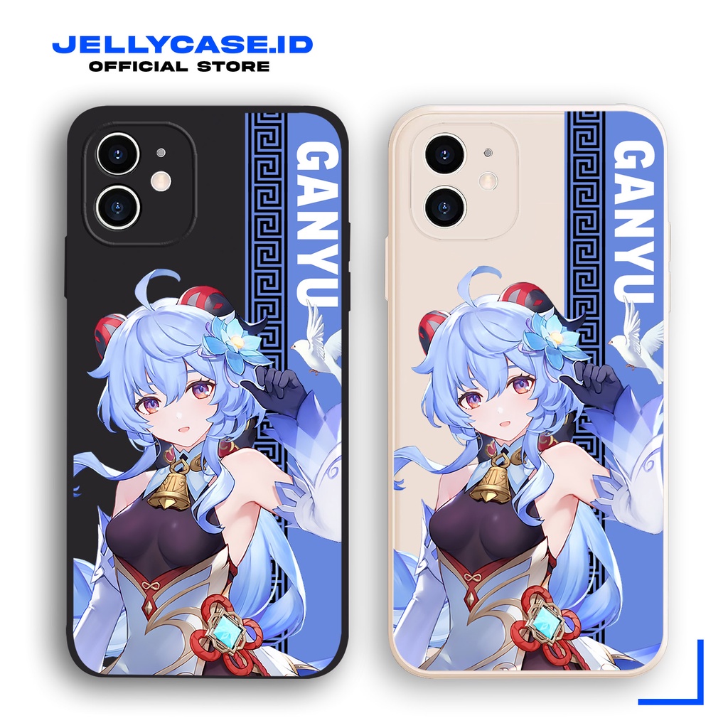 Soft Case Poco M3 M4PRO X3PRO X3NFC X3 F4 C55 JE307 Genshin Impact Ganyu Softcase Silikon HP Aesthet
