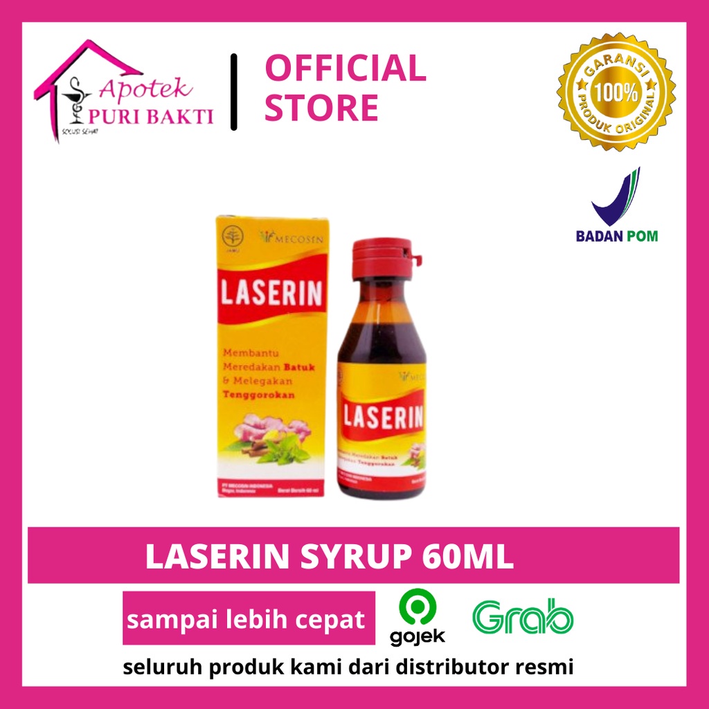 Laserin Sirup Obat Batuk 60 ml