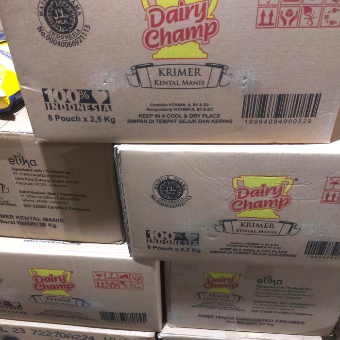 

✨PROMO✨ -Susu kental Dairy Champ 2.5kg