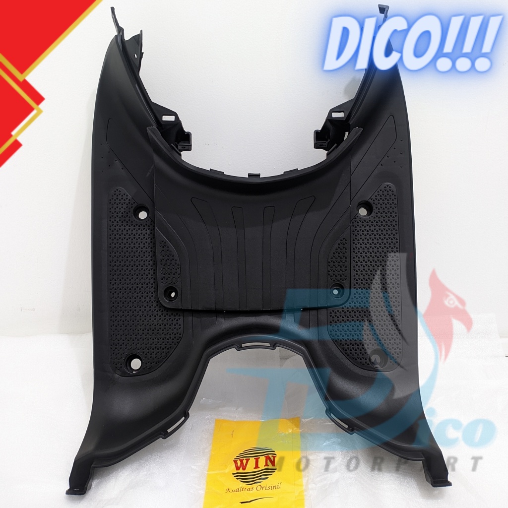 Pijakan Kaki + Tutup Aki Scoopy eSP K2F 2020 2021 2022 2023 | footrest atas WIN | bordes injakan mot