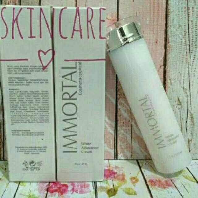 immortal white albavance cream