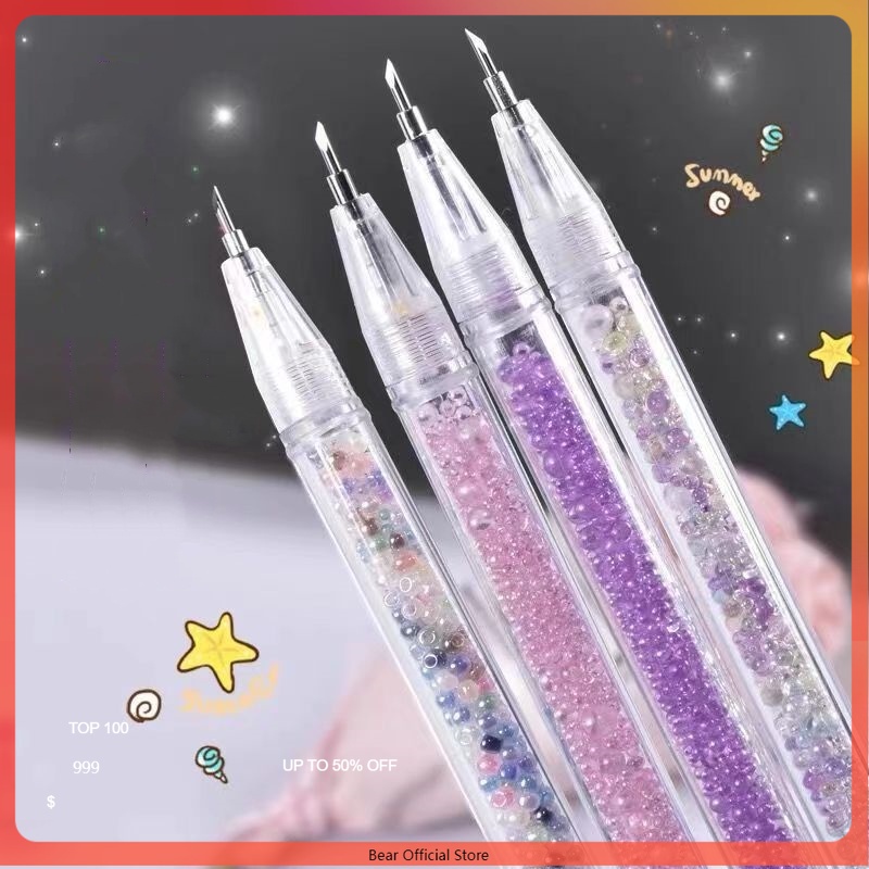 

Pisau Pena/Pisau Pena Pasir Hisap Lucu Pemotong Kertas/Pemotong Kertas Pisau Pena DIY Anak-anak