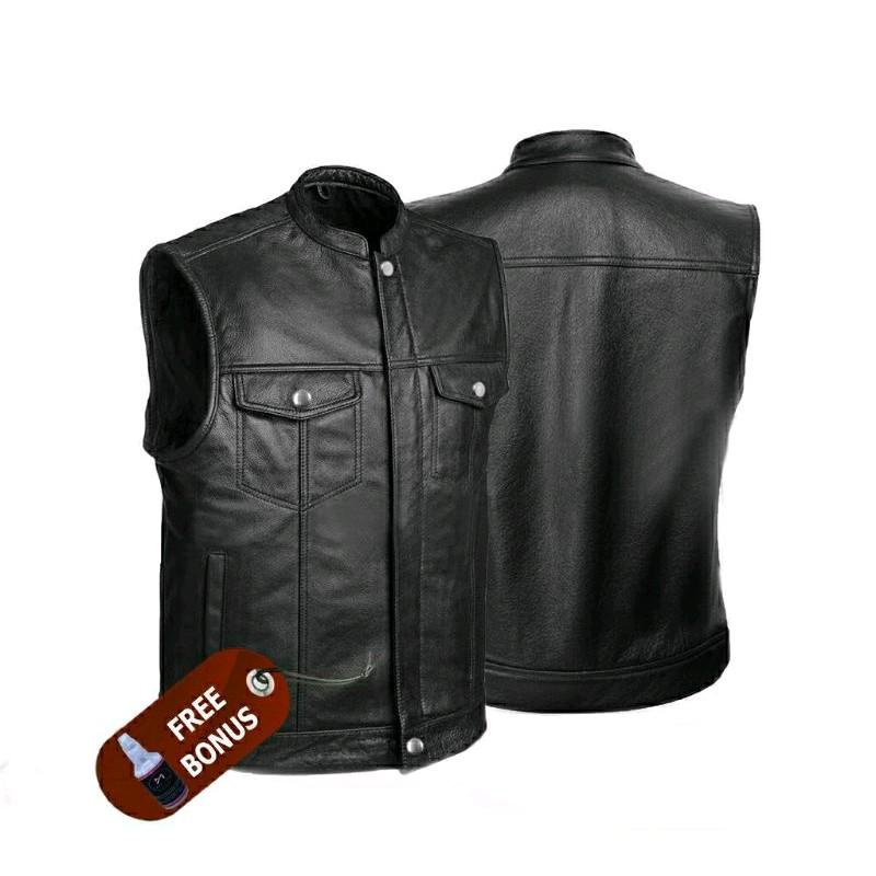 Rompi Touring Motor Kulit Premium Bikers Touring Safari