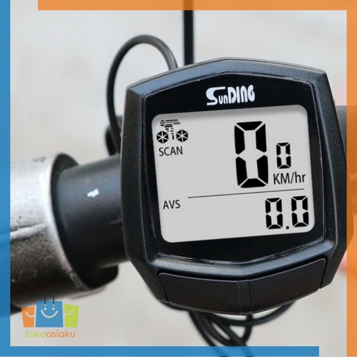 Speedometer Sepeda Digital Cyclometer Cyclocomputer SD-581