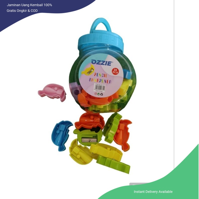 

Rautan pensil isi 24 pieces / ongotan pensil / serutan pensil